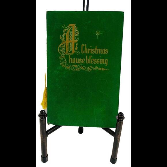 Other Vintage Christmas Greeting Card A Christmas House Blessing 1958 Litho Usa 3 Poshmark